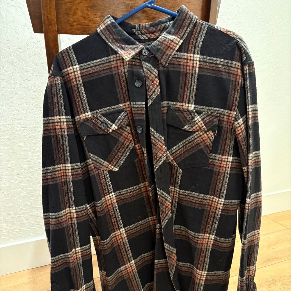 O'neill flannel, Large, Black